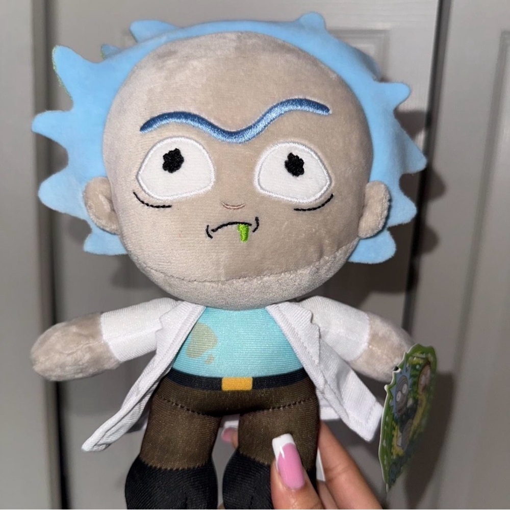 Warner Bros. Blue and Gray Stuffed Toy